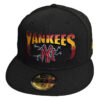 New Era 59Fifty New York Yankees New Era New York Yankees Metallica Supercharged 25th Anniversary Subway Series Black Edition
