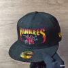 New York Yankees Metallica Supercharged 25th Anniversary Subway Series Black Logo 59Fifty Fitted Hats