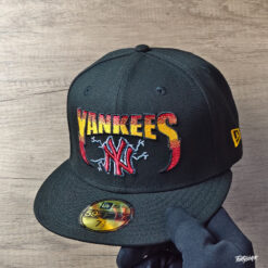 New York Yankees Metallica Supercharged 25th Anniversary Subway Series Black Logo 59Fifty Fitted Hats
