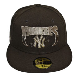New Era 59Fifty New York Yankees New Era New York Yankees Metallica Supercharged 25th Anniversary Subway Series Brown Edition
