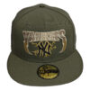 New Era 59Fifty New York Yankees New Era New York Yankees Metallica Supercharged 25th Anniversary Subway Series Olive Green Edition