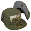 New Era 59Fifty New York Yankees New Era New York Yankees Metallica Supercharged 25th Anniversary Subway Series Olive Green Edition